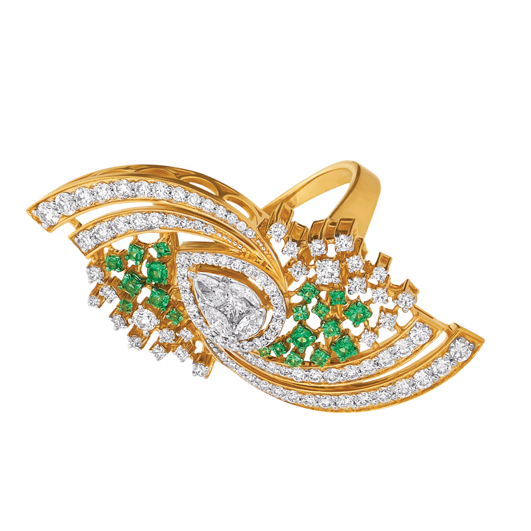 Emeral Fleur Ring