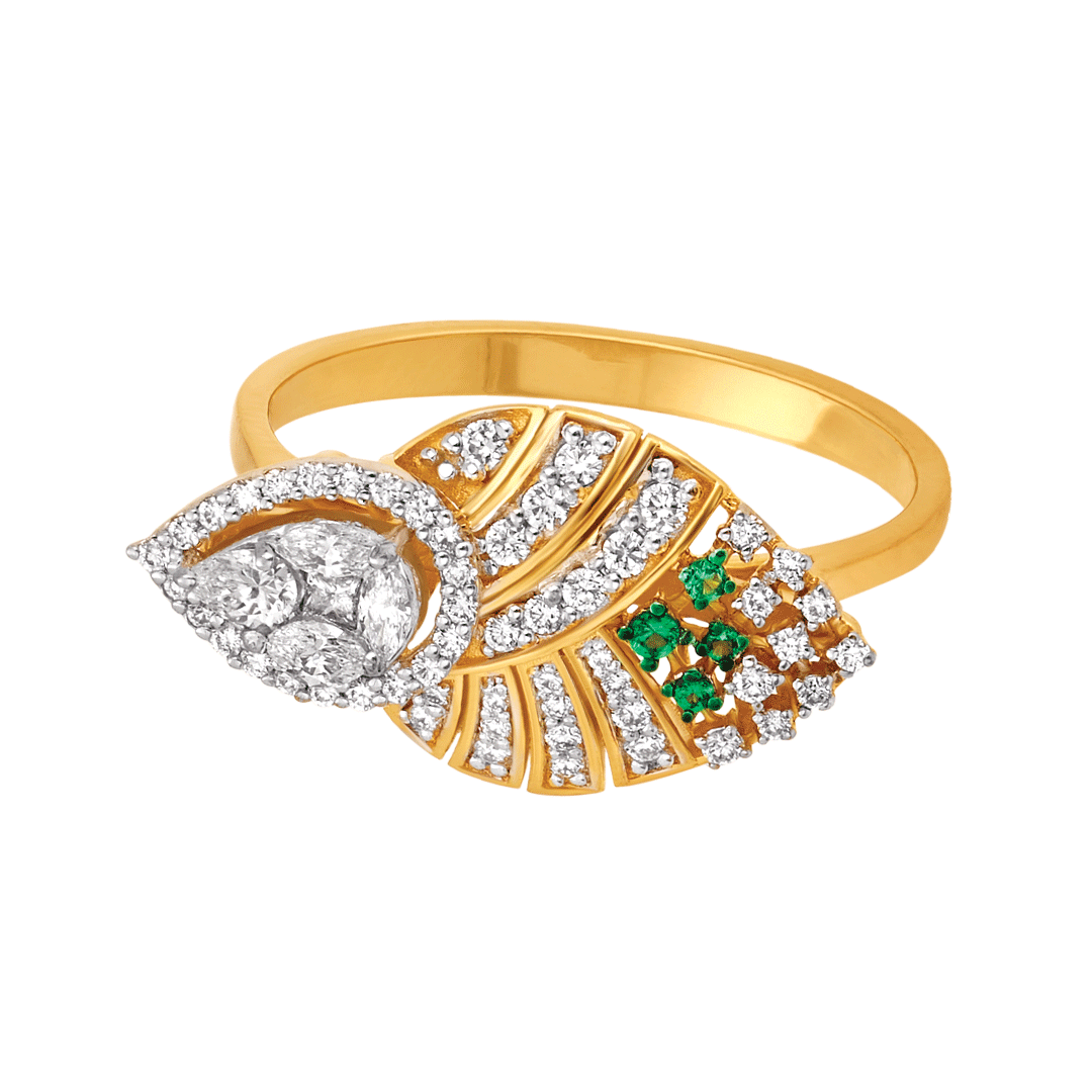 Emerald Bloom Ring