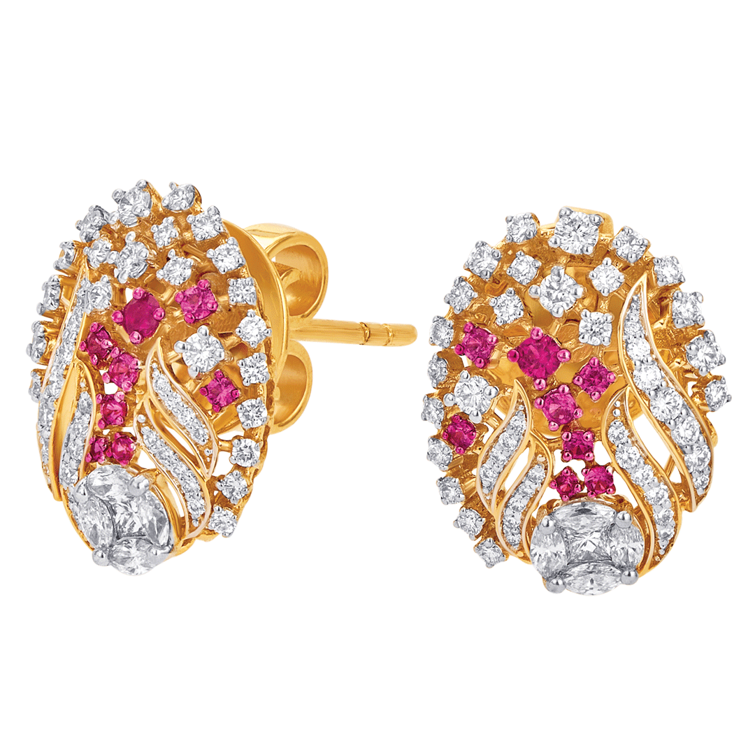 Celestial Flame Earrings